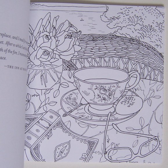 DEBBIE MACOMBER Come Home to Color COLORING BOOK - Picture 3 of 7